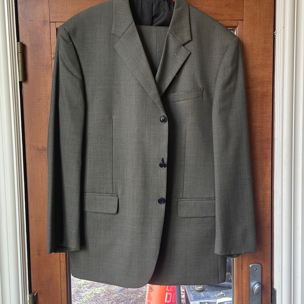 2 piece wool suit